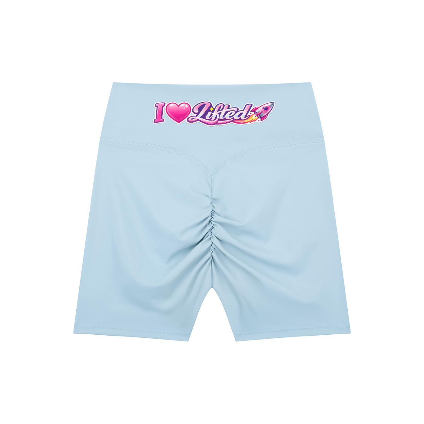 FEMALE I HEArt LIFTED High-Waisted Biker Shorts