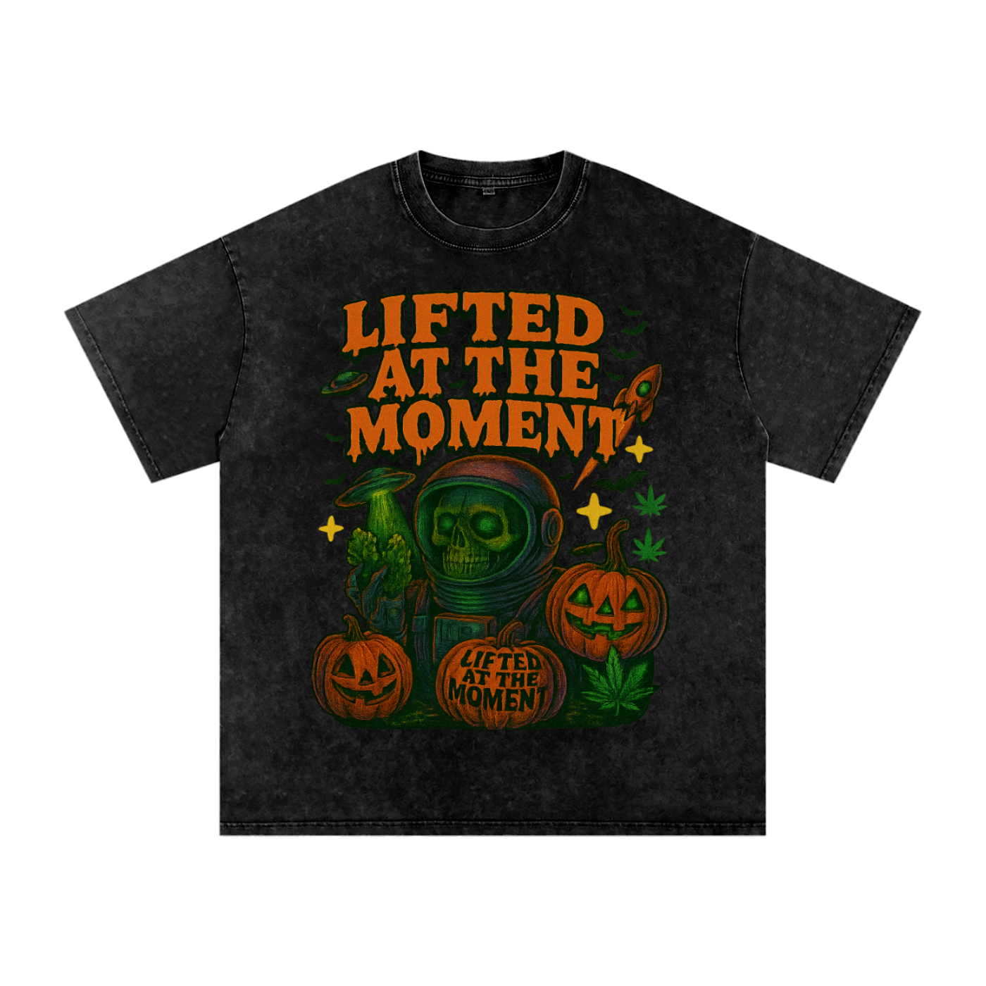 Lifted pumpkin patch Oversized Cotton T-Shirt