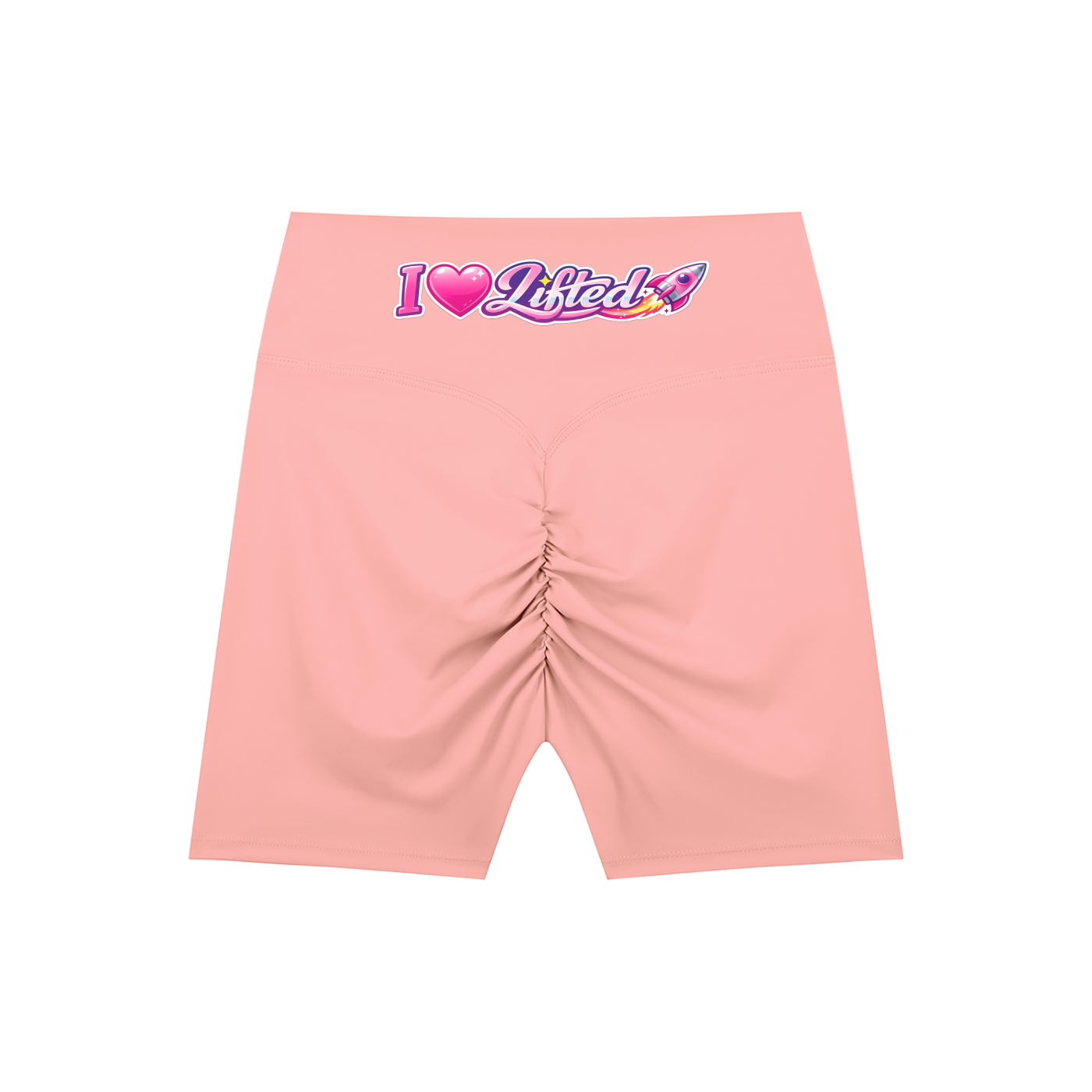 FEMALE I  HEArt LIFTED High-Waisted Biker Shorts