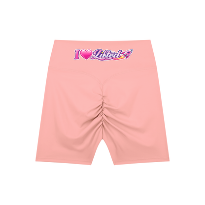 FEMALE I  HEArt LIFTED High-Waisted Biker Shorts