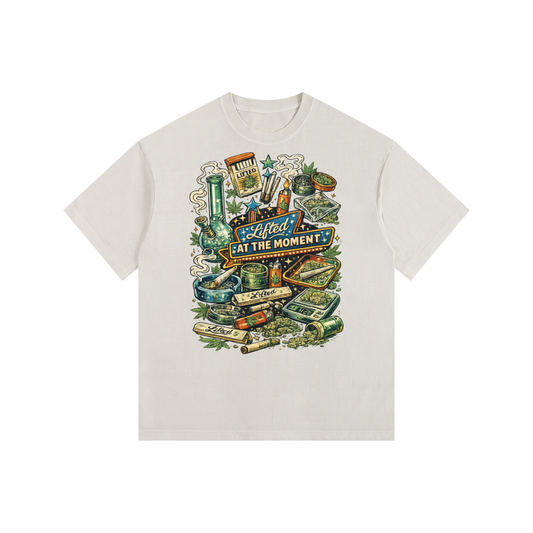 Lifted Casino Vintage Washed Oversized Cotton T-Shirt