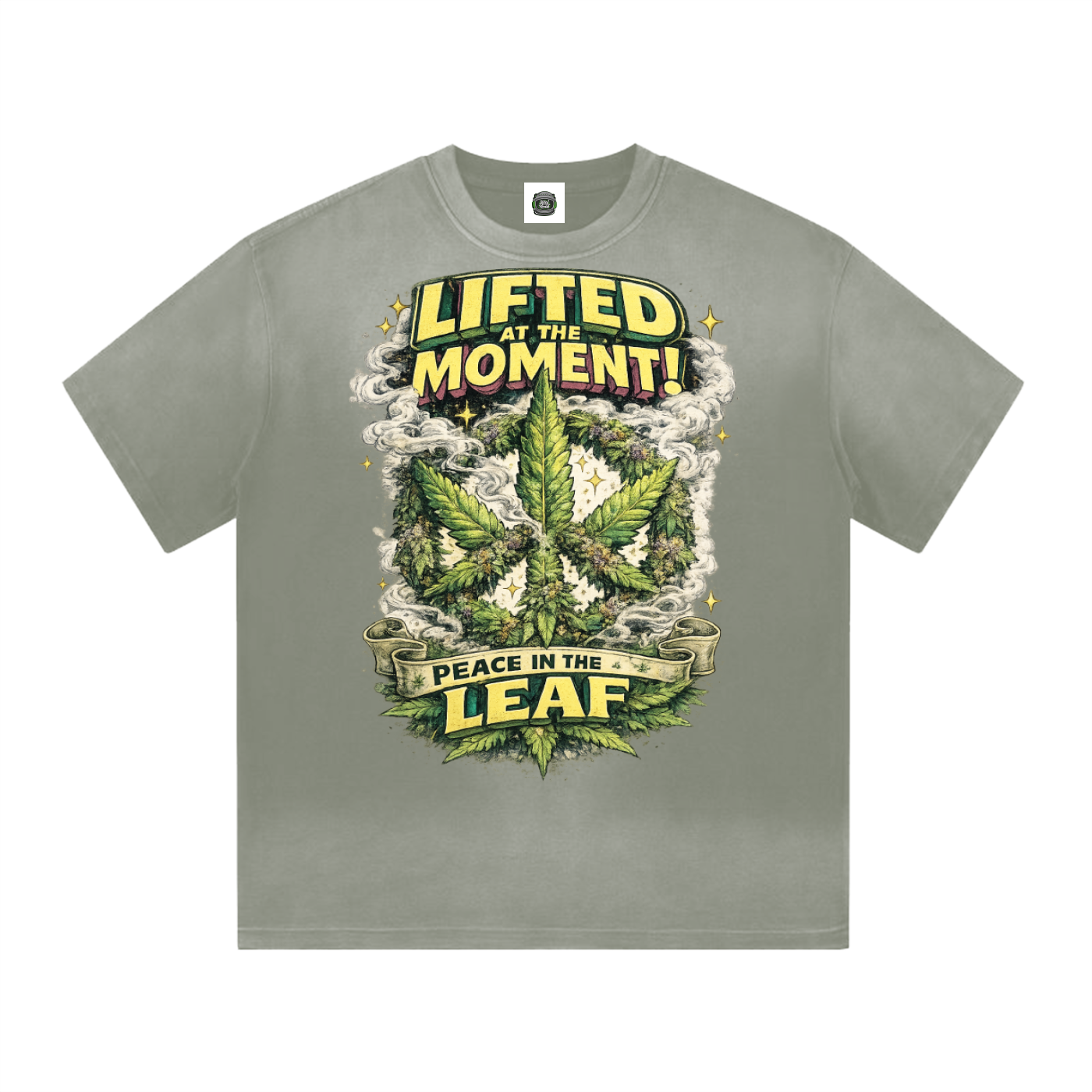 Peace in the Leaf Washed T-Shirt