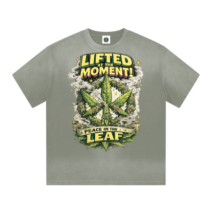 Peace in the Leaf Washed T-Shirt
