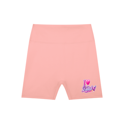 FEMALE I  HEArt LIFTED High-Waisted Biker Shorts