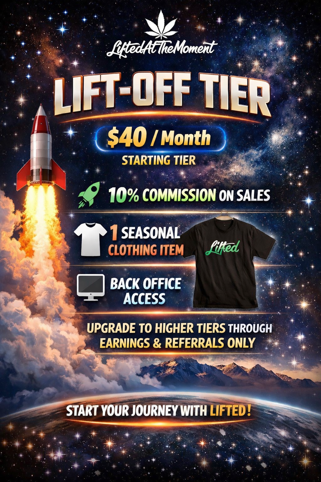 Lift-off Tier