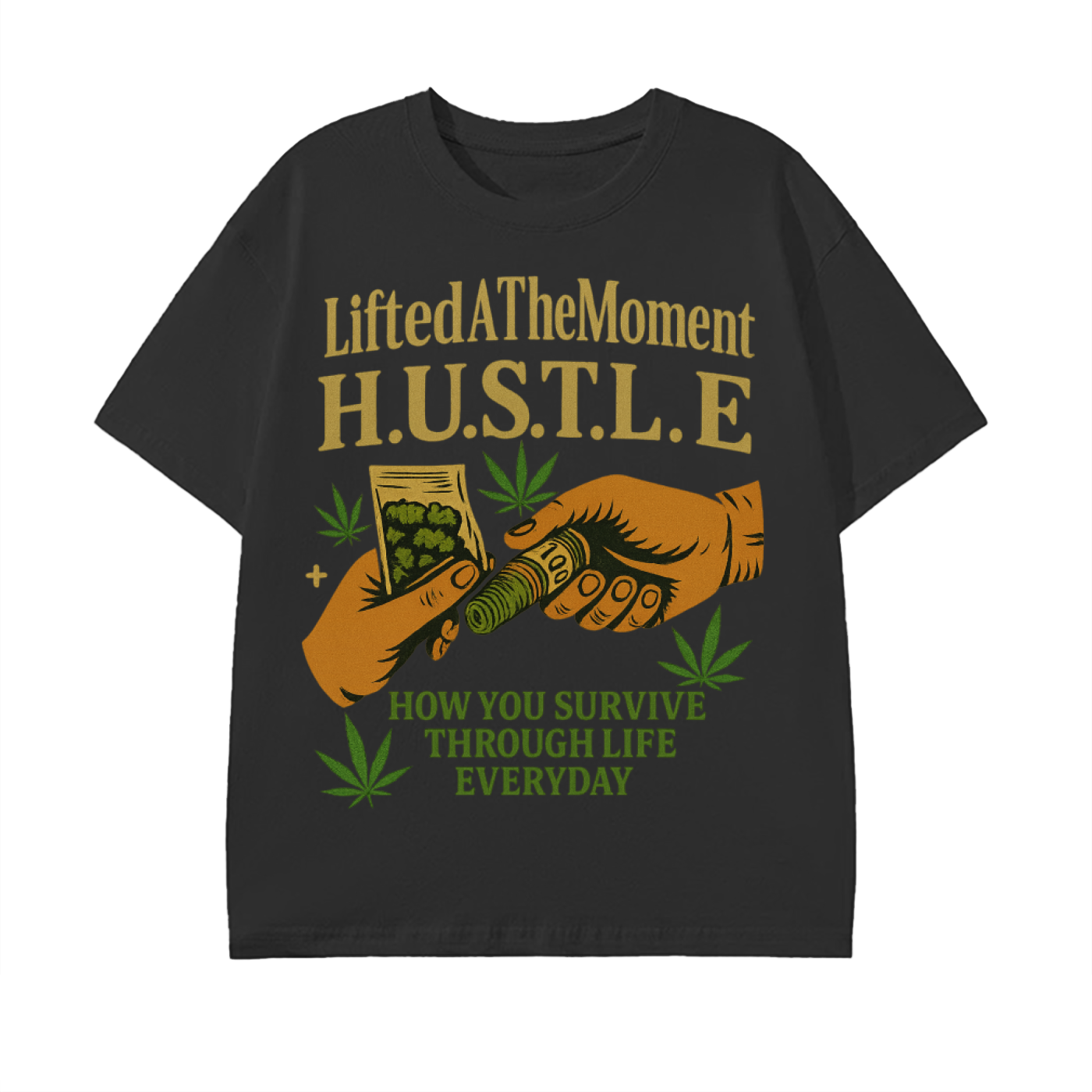 Hustle tee