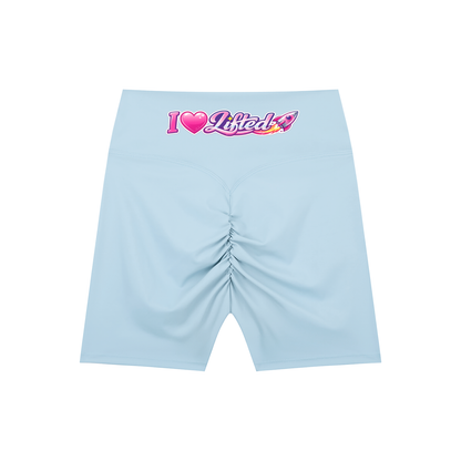 FEMALE I  HEArt LIFTED High-Waisted Biker Shorts