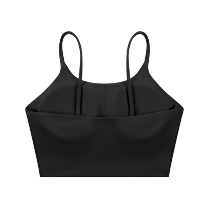 L.A.T.M. Spaghetti Strap Yoga Sports Bra
