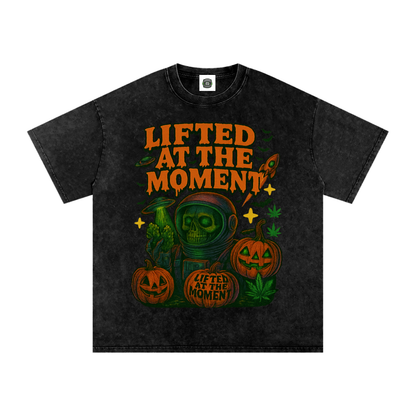 Lifted pumpkin patch Oversized Cotton T-Shirt