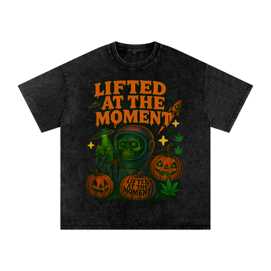 Lifted pumpkin patch Oversized Cotton T-Shirt