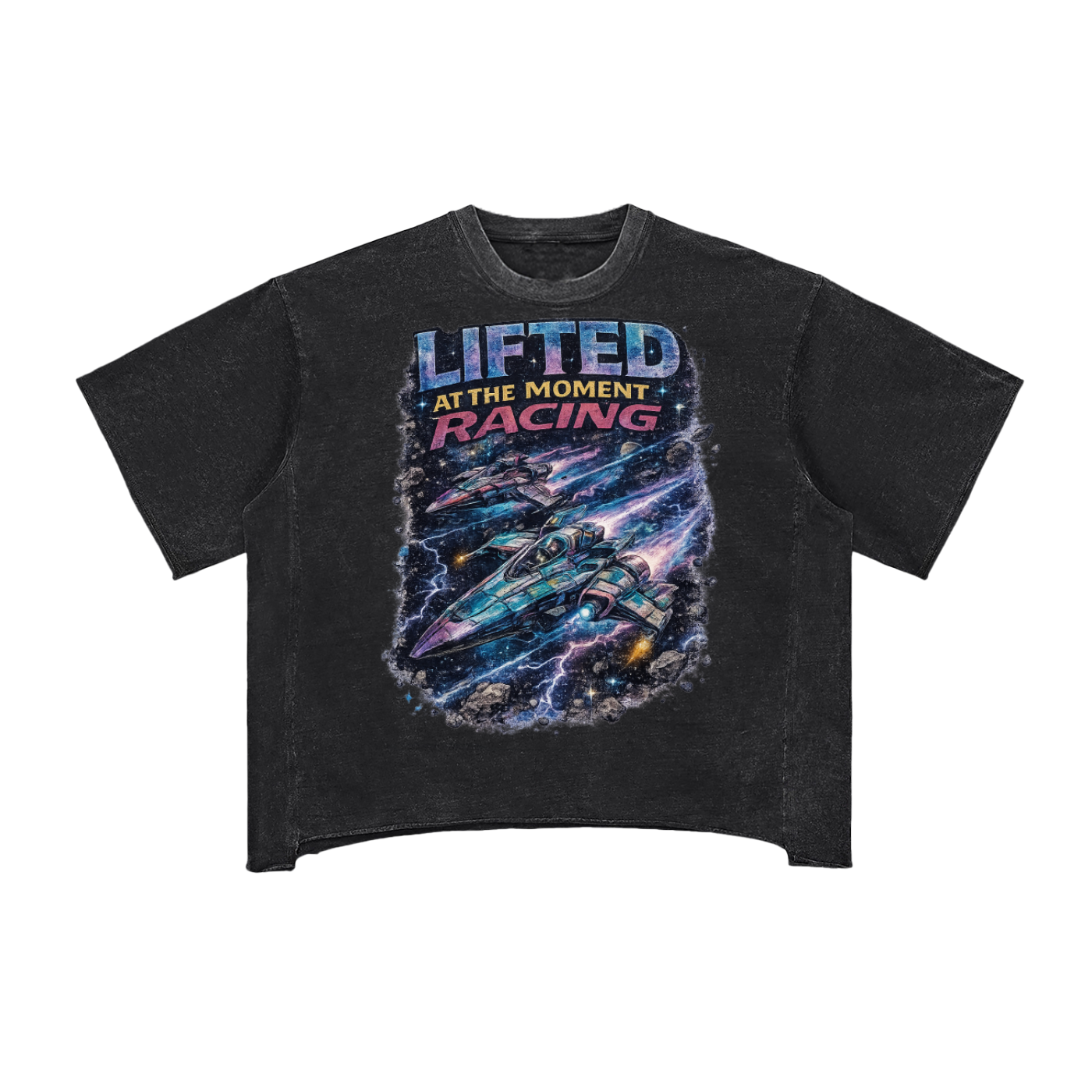 Lifted Racing  Washed Boxy T-Shirt