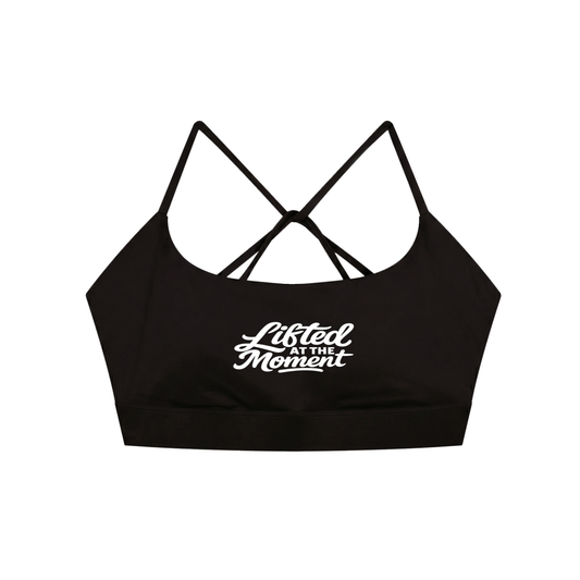 Lifted Strappy Criss Cross Yoga Sports Bra