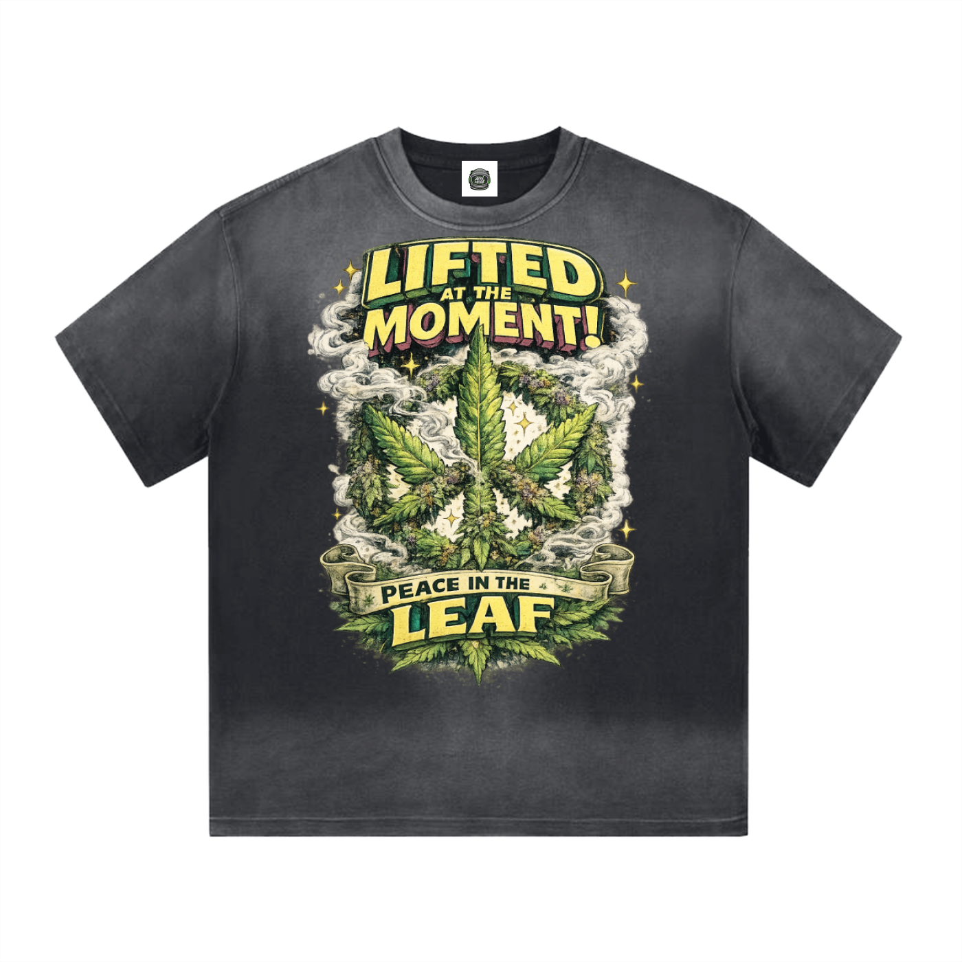 Peace in the Leaf Washed T-Shirt