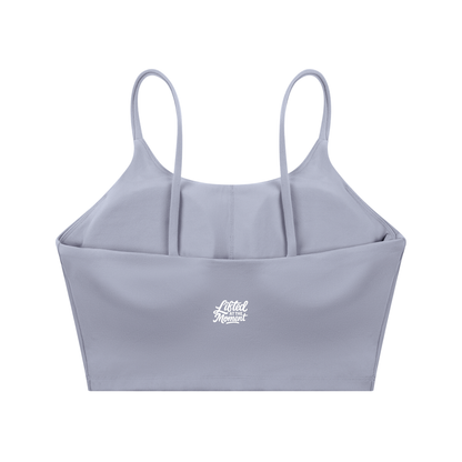 Lifted Spaghetti Strap Yoga Sports Bra