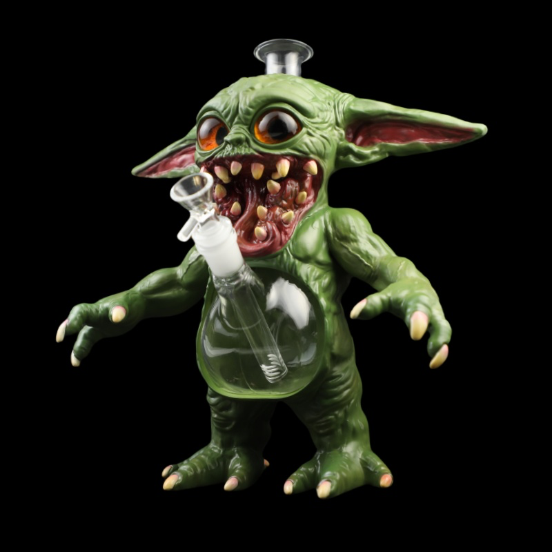 YHS Smoke 11.3″ PVC Zombie Yoda Water Pipe