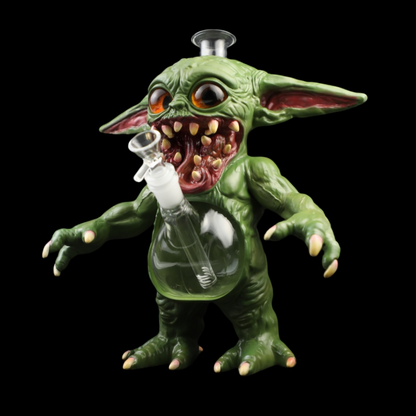 YHS Smoke 11.3″ PVC Zombie Yoda Water Pipe