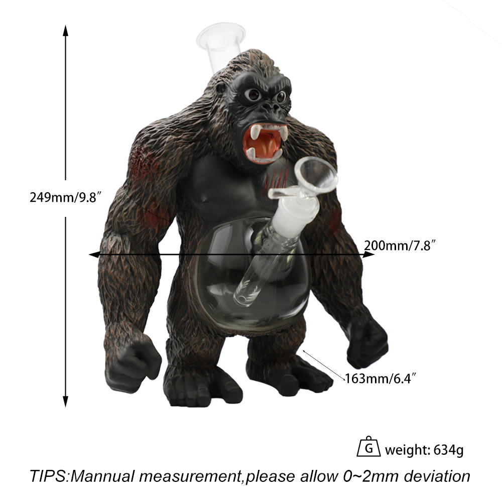 YHS Smoke 9.8″ PVC Orangutan Water Pipe