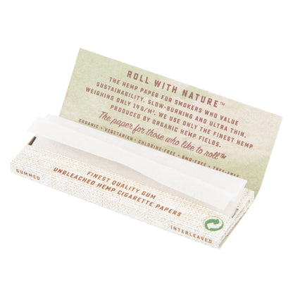 OCB 1.25” Unbleached Organic Hemp Rolling Papers