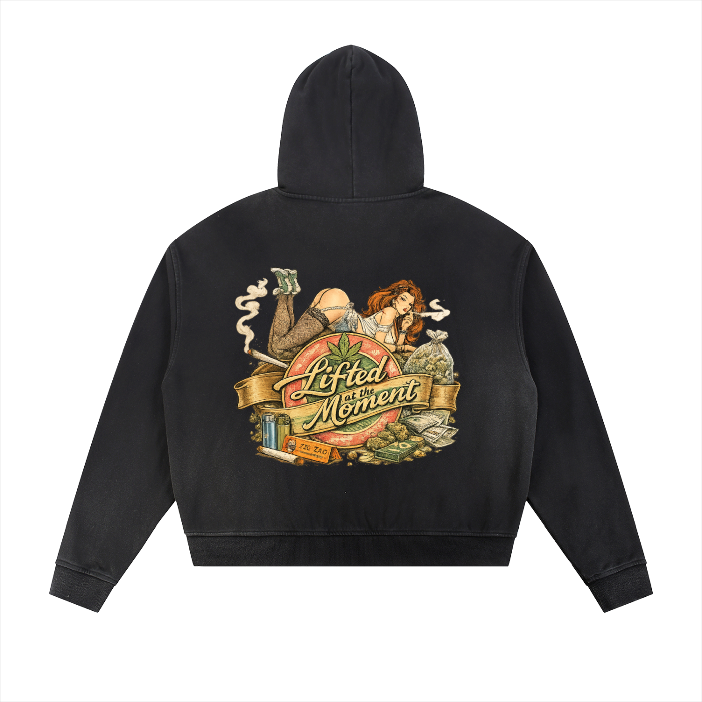 Original Hustle Fleece Zip Hoodie