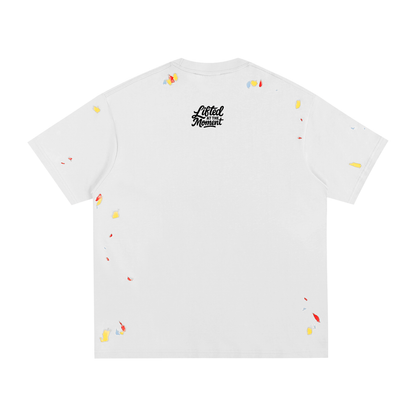 Lights camera Lifted Paint Splatter T-Shirt