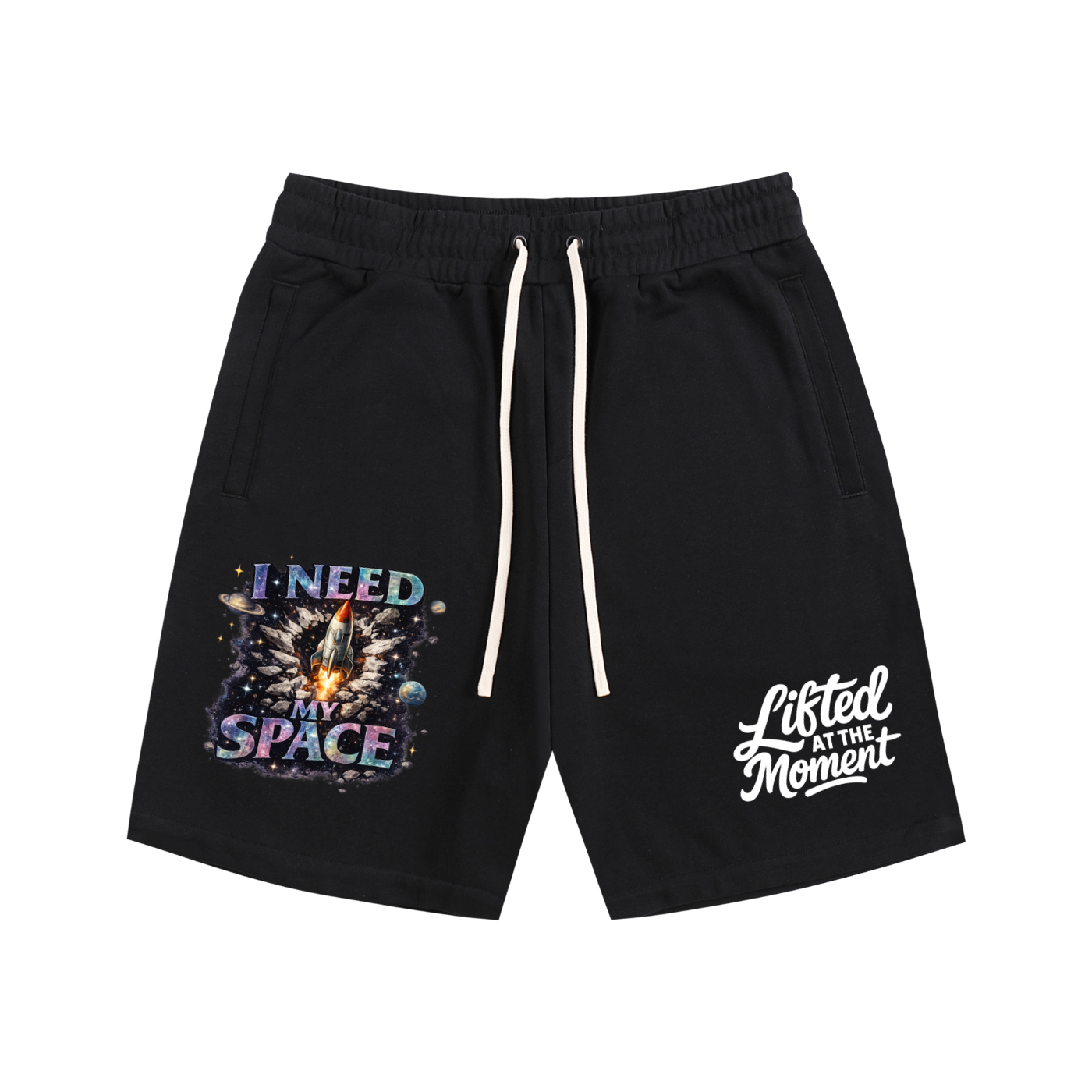 I need my space Cotton Shorts