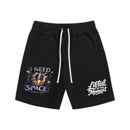 I need my space Cotton Shorts