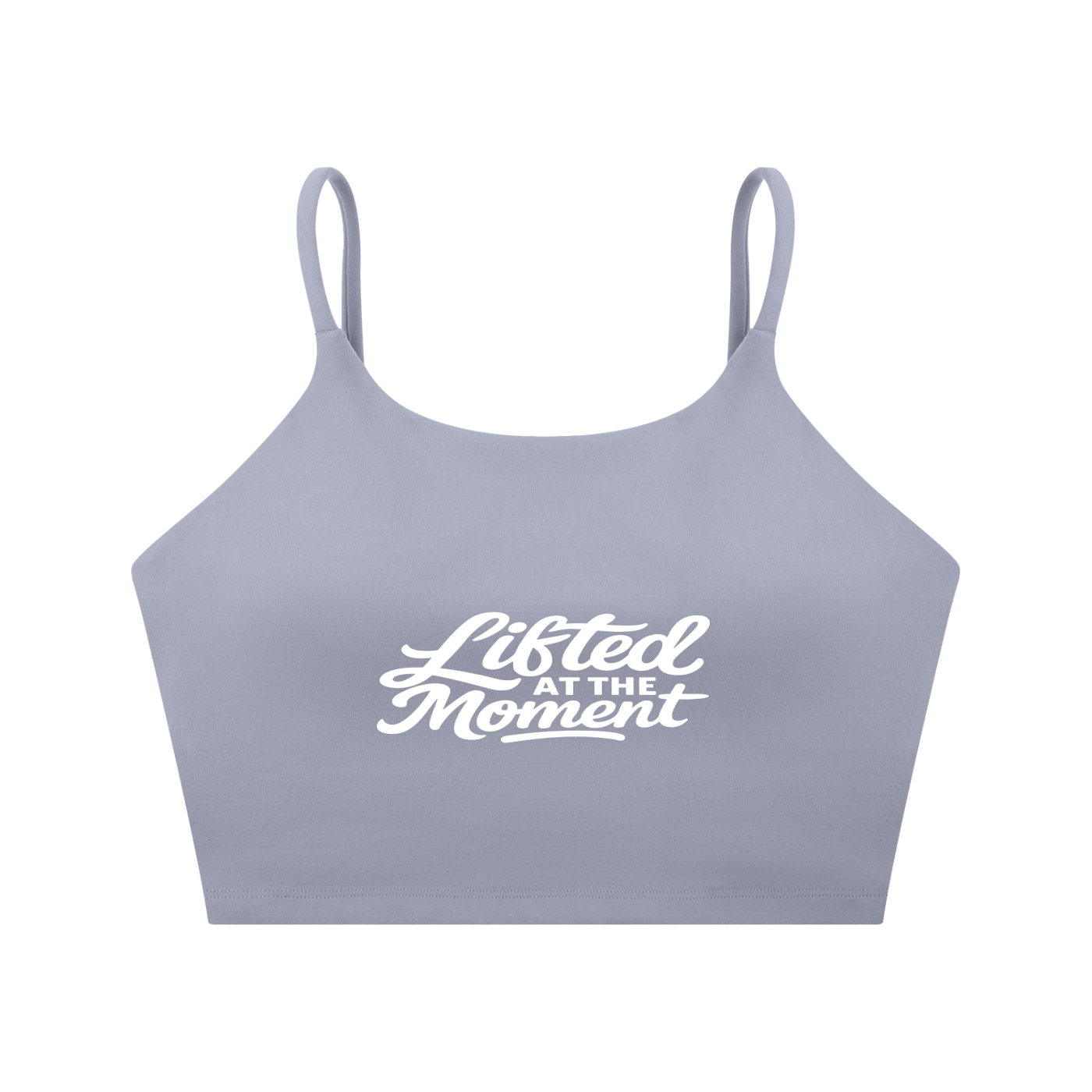 Lifted Spaghetti Strap Yoga Sports Bra