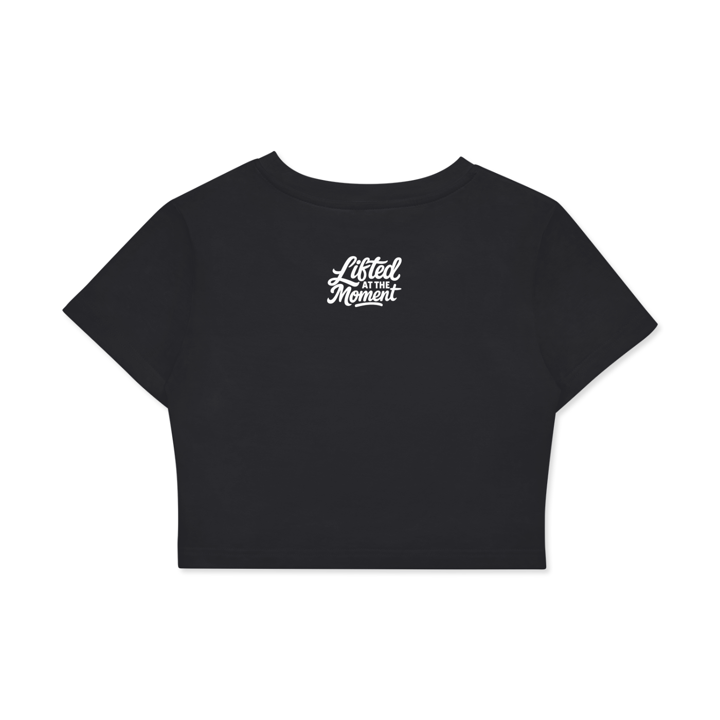 Females Phone Da Plug Crop Cotton T-Shirt