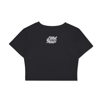 Females Phone Da Plug Crop Cotton T-Shirt
