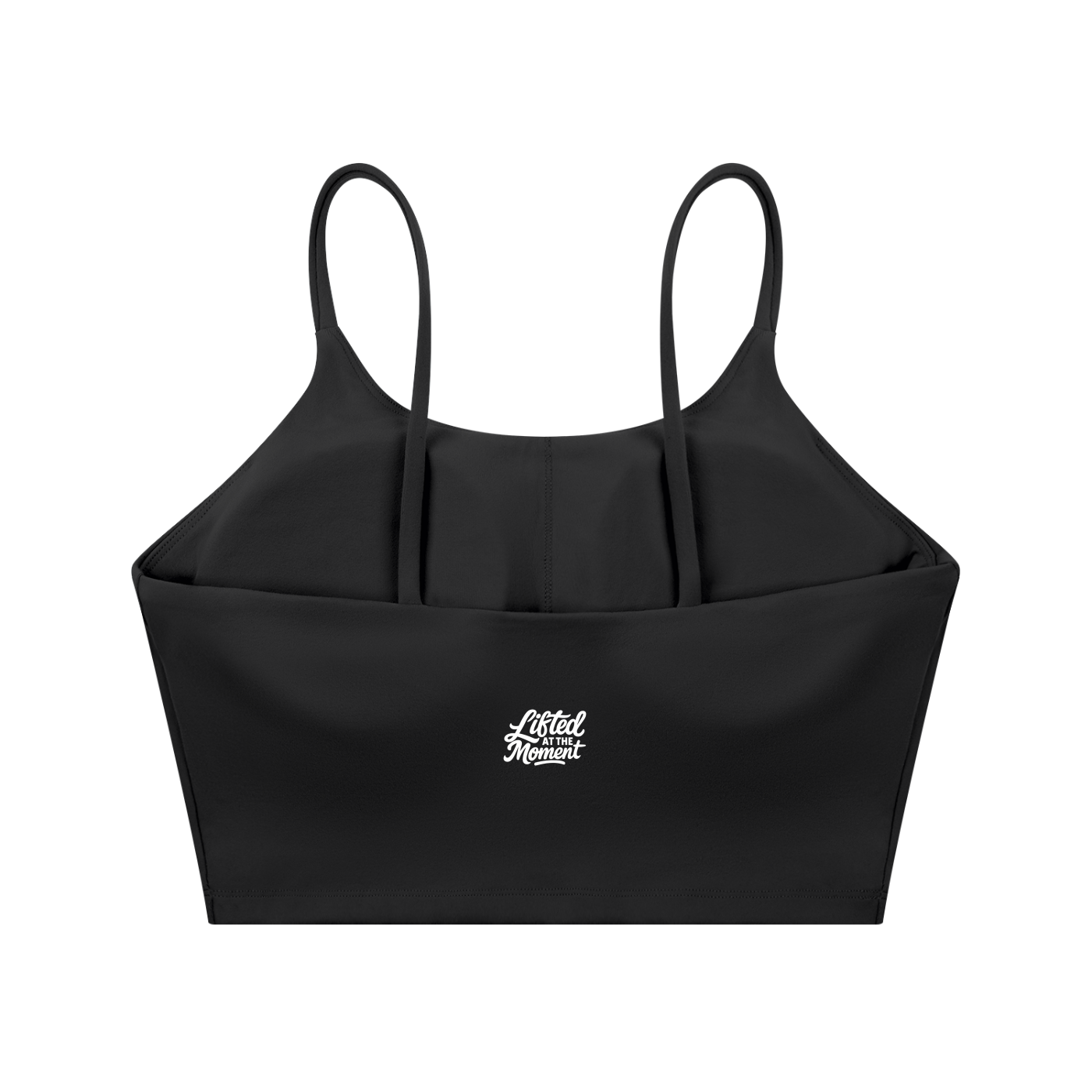 Lifted Spaghetti Strap Yoga Sports Bra